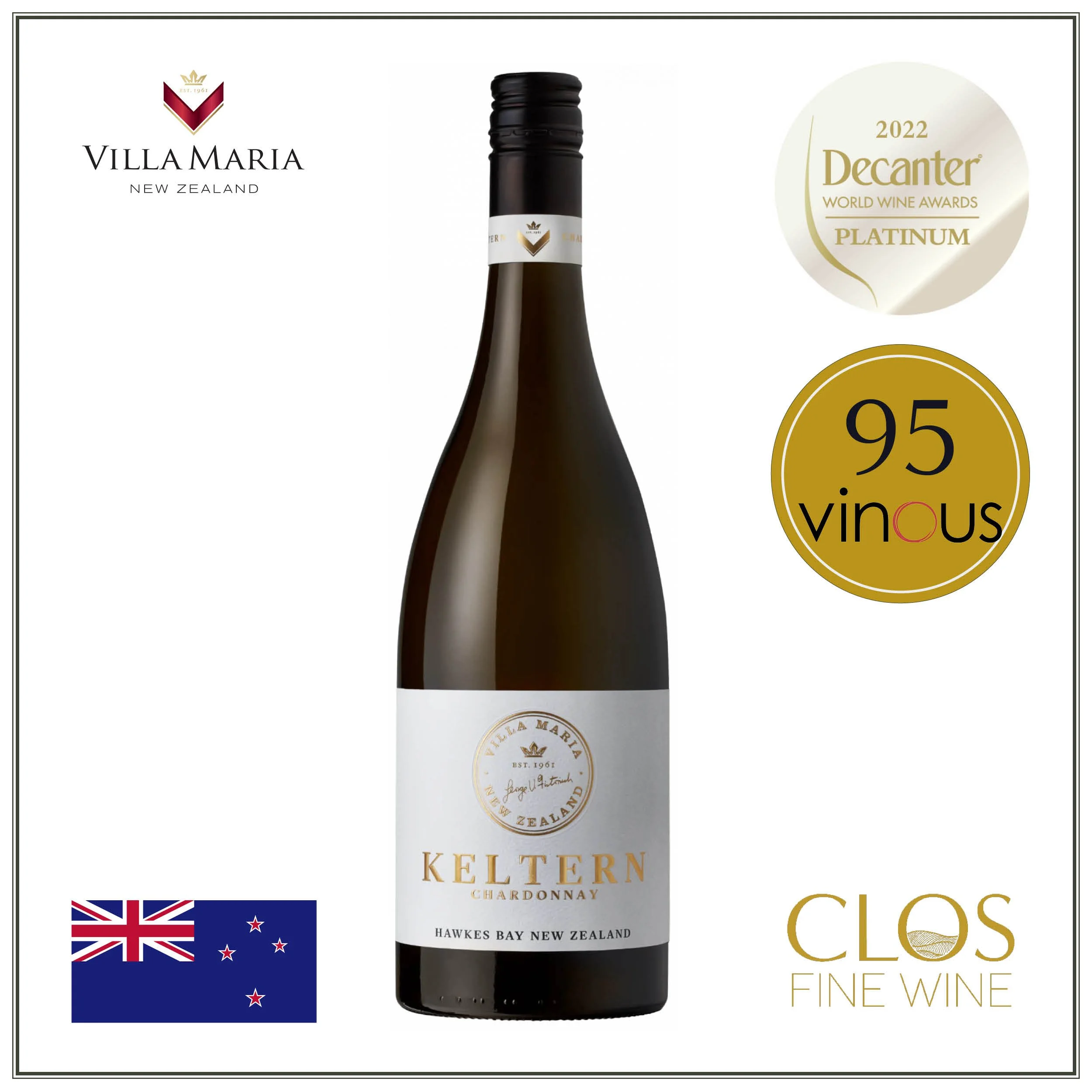 Villa Maria, Keltern Chardonnay 2021 